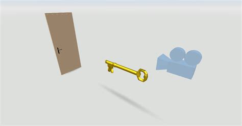 CoSpaces Edu :: [Demo] Pick up key.